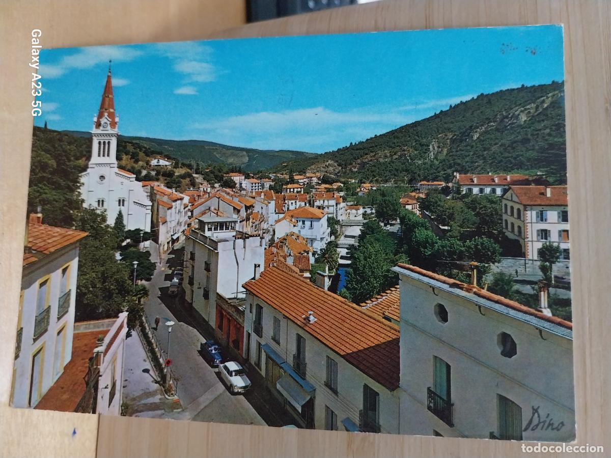 Postales: VALLESPIR AMELIE ED PAUL GAUDIN POSTAL CIRCULADA A&Ntilde;O 1972 ANIMADA COCHES CL&Aacute;SICOS