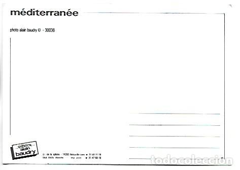 Postales: &rdquo; MEDITERRANEE &rdquo;.- ( ALAIN BAUDRY ).- FRANCIA - Foto 2