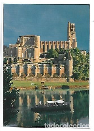 Postales: LA BASILIQUE SAINTE CECILE(XIIIe s.), DOMINANT LE PALAIS DE LA BERBIE.- ALBI / FRANCIA