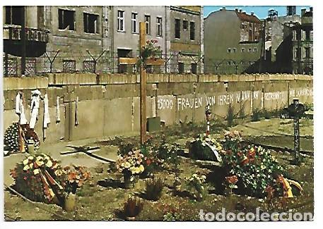 Postales: MEMORIAL PETER FECHTER AT CHECKPOINT CHARLIE.- BERLIN / ALEMANIA