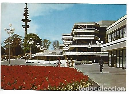Postales: CONGRESS-CENTRUM-HAMBURG UND FERNSEHTURN.- HAMBURG / ALEMANIA