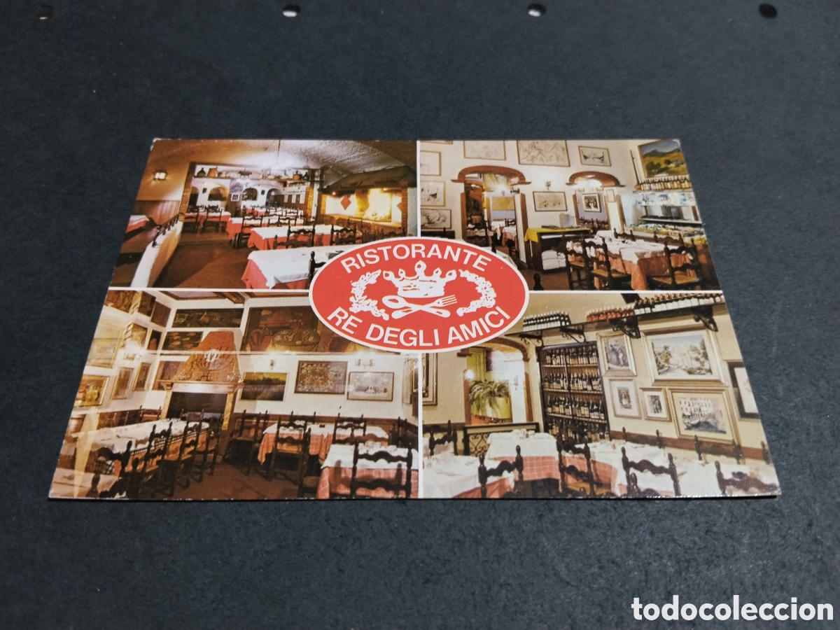 Postales: Postal ristorante re degli amici