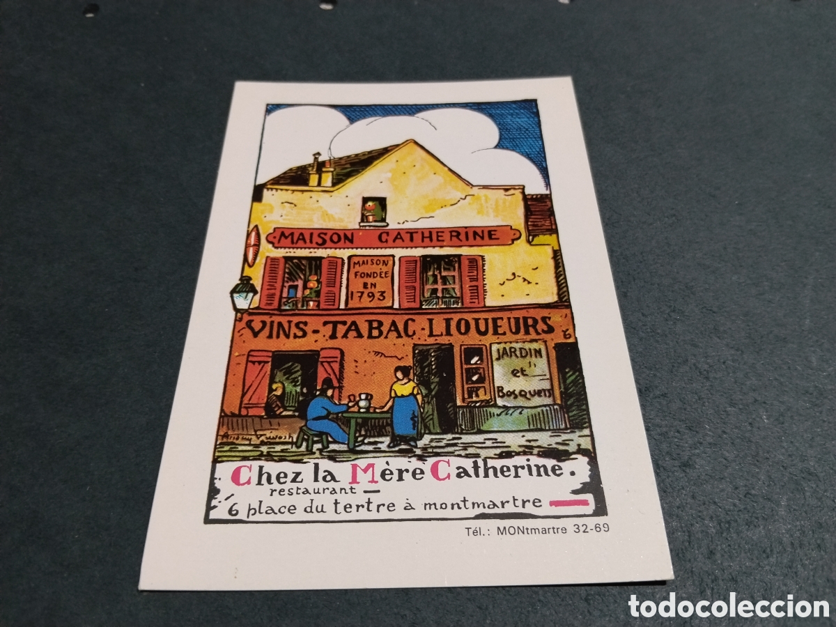 Postales: Postal chez la mere Catherine,maison, restaurante