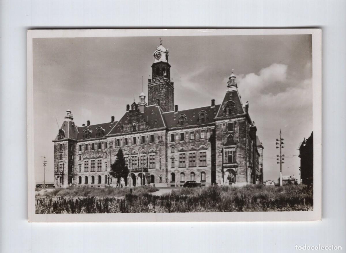 Postales: Rotterdam (Holanda). Stadhuis (circulada en 1948)