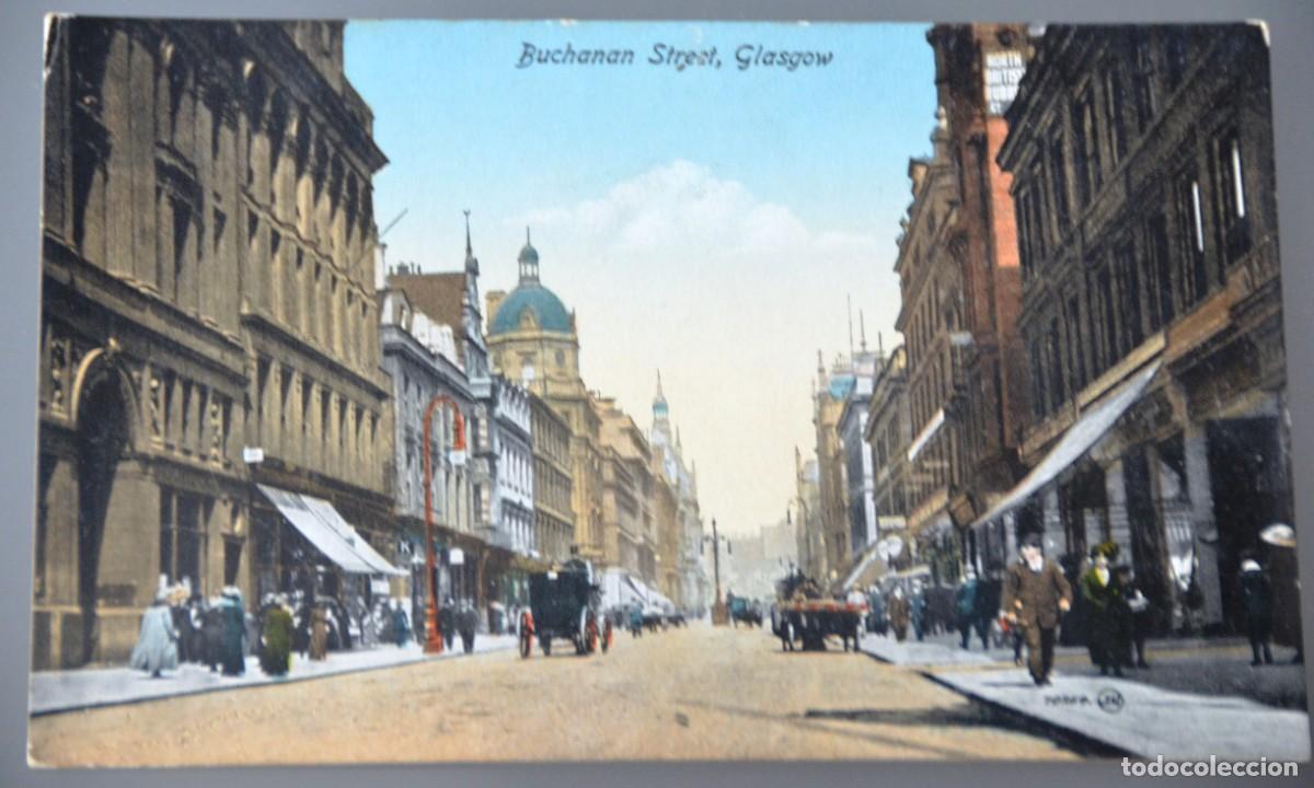 Postales: POSTAL ANTIGUA GLASGOW: BUCHANAN STREET, CALEDONIA SERIES (J.M.& CO). NO CIRCULADA, C. 1910