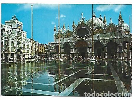 Postales: ST. MARCO - HIGH WATER.- VENEZIA / ITALIA
