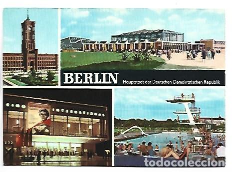 Postales: BERLIN - HAUPTSTADT DER DDR.- ALEMANIA