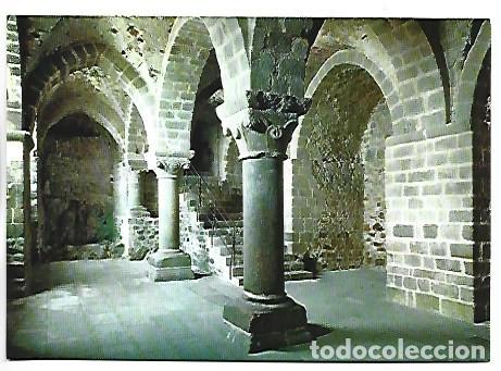 Postales: CRYPTE DE L&acute;AQUILON.- MONT SAINT-MICHEL.- FRANCIA