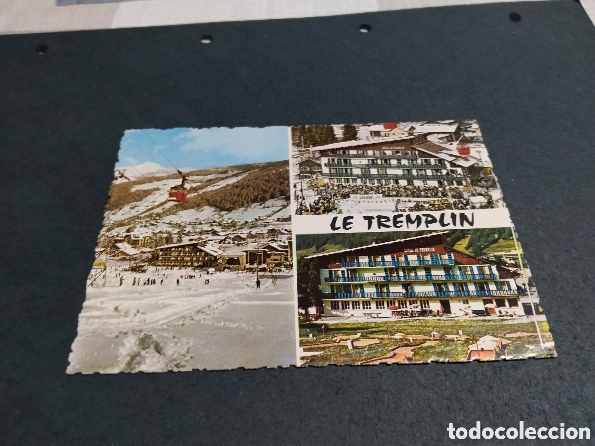 Postales: Postal morzine Hotel le tremplin