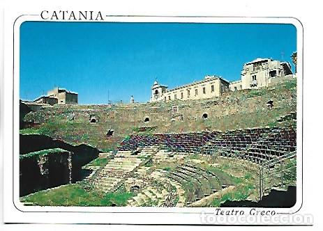 Postales: TEATRO GRECO - GREEK THEATRE.- CATANIA / ITALIA
