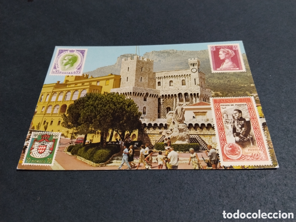 Postales: Postal Principado de M&oacute;naco