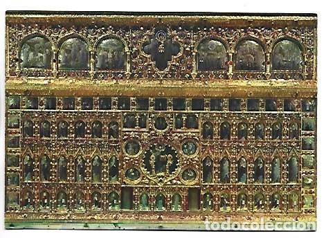 Postales: BASILICA DI SAN MARCO - LA PALA D&acute;ORO.- VENEZIA / ITALIA