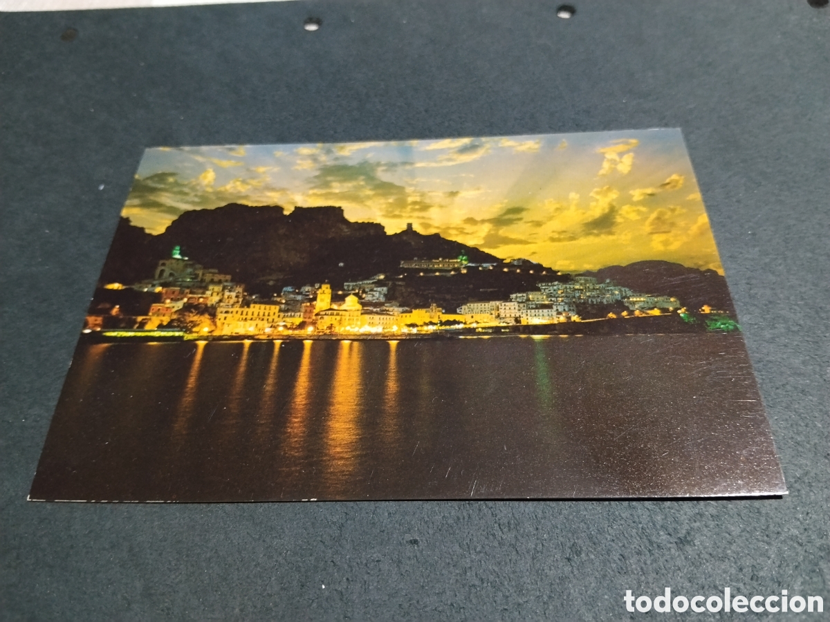Postales: Postal Amalfi de noche