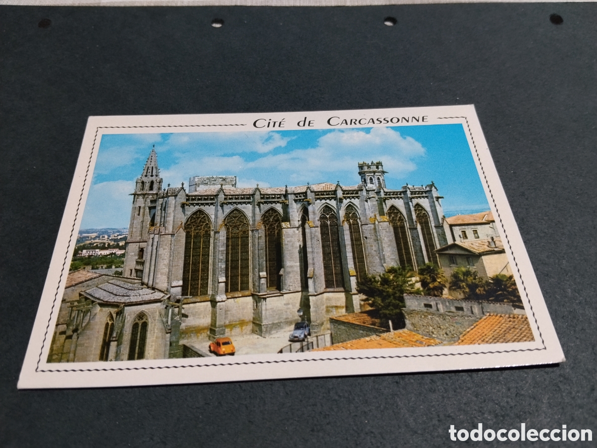 Postales: Postal Carcassonne bas&iacute;lica