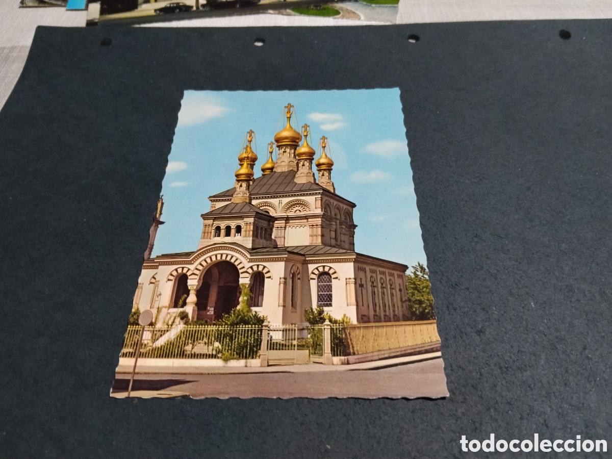 Postales: Postal Ginebra iglesia rusa