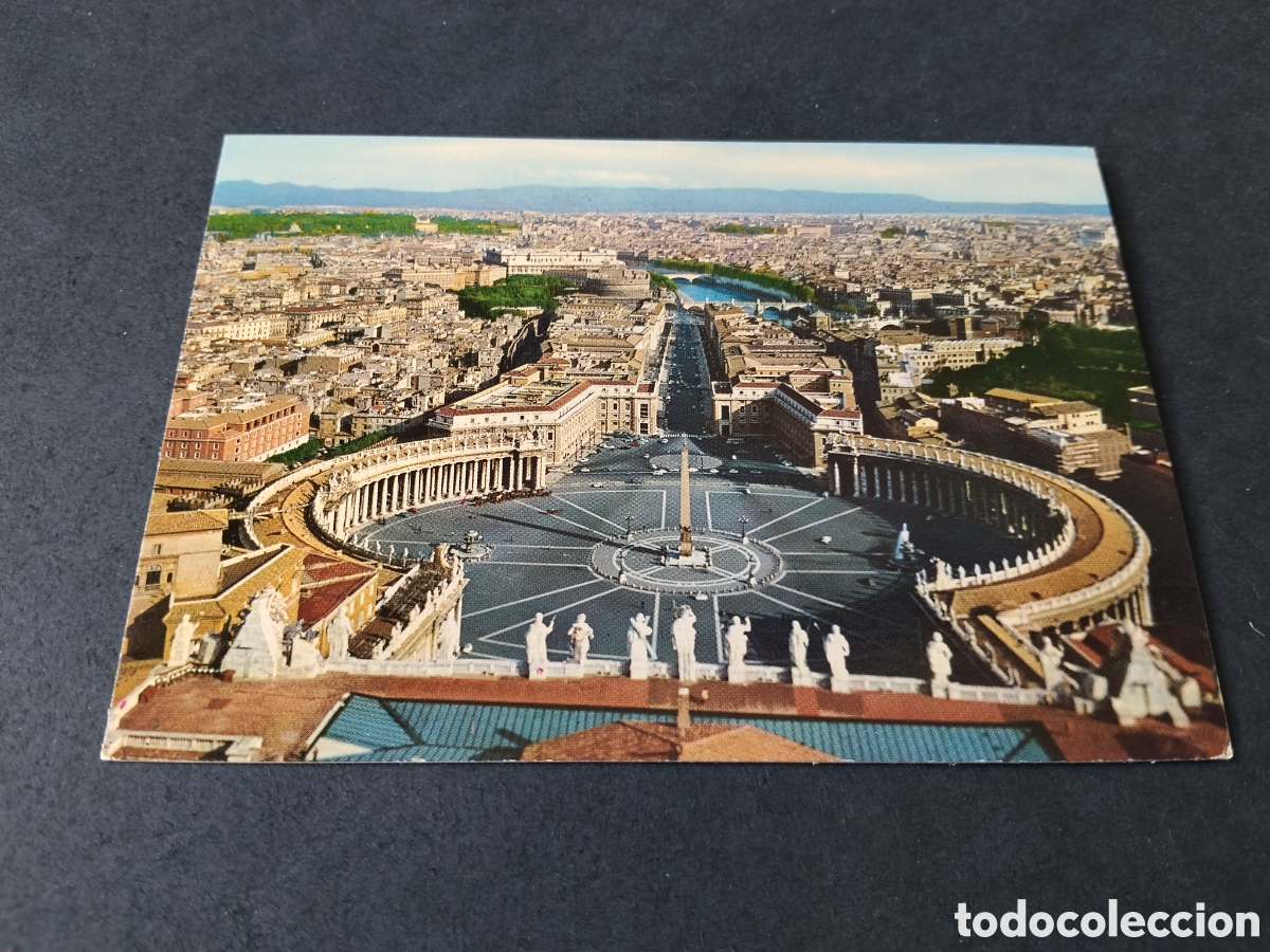 Postales: Postal Roma Plaza San Pedro