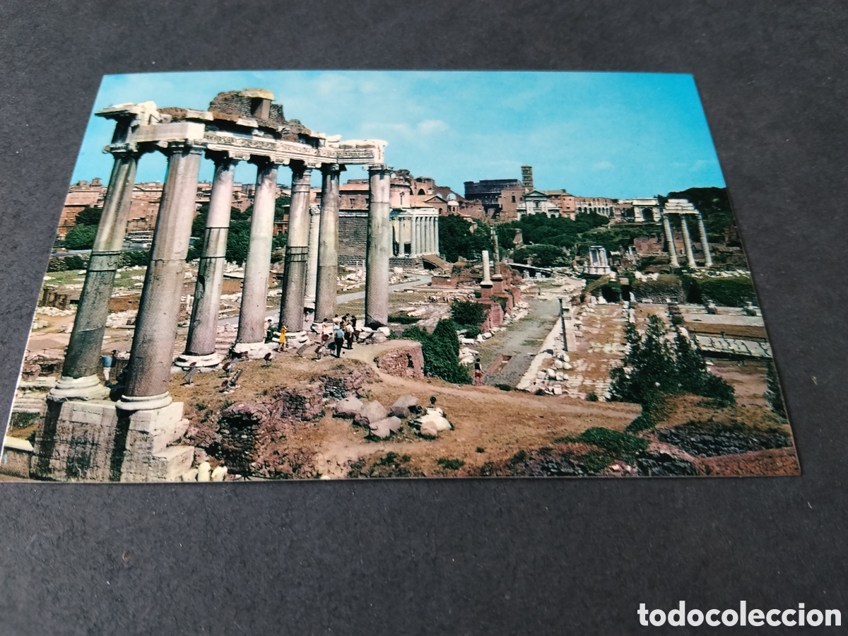 Postales: Postal Roma,foro romano ruinas
