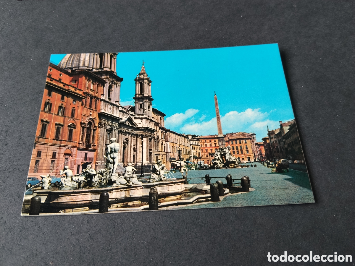 Postales: Postal Roma plaza navona