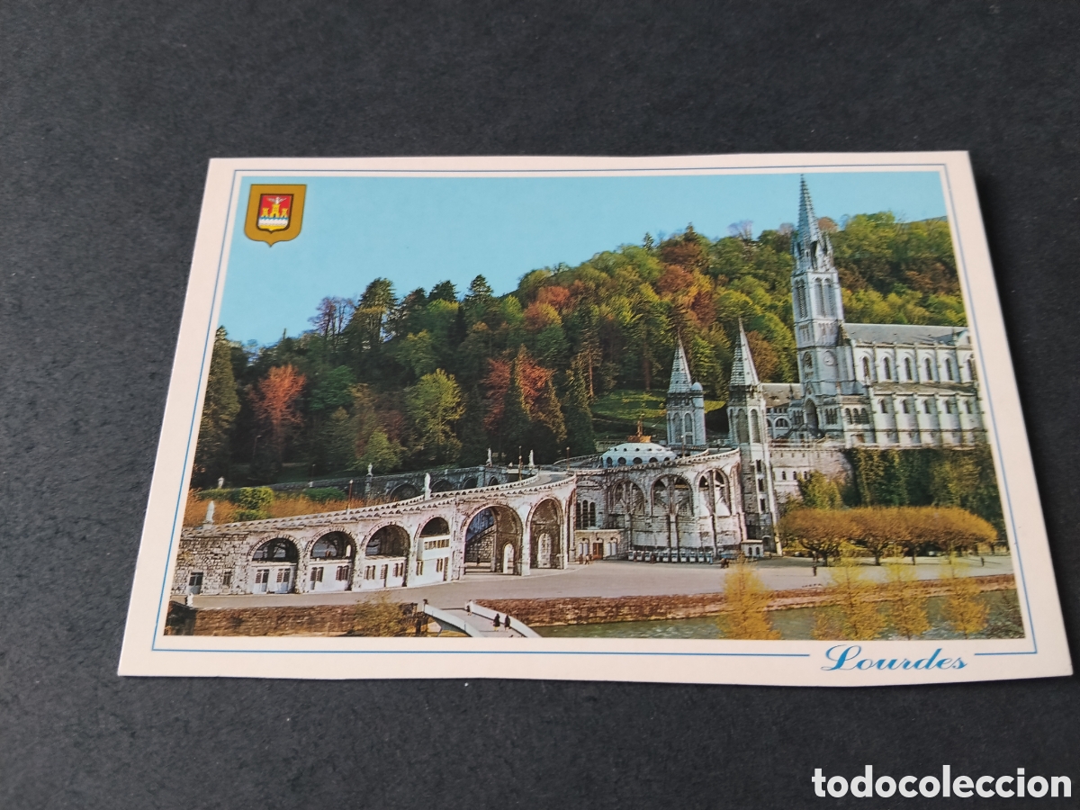 Postales: Postal Lourdes bas&iacute;lica