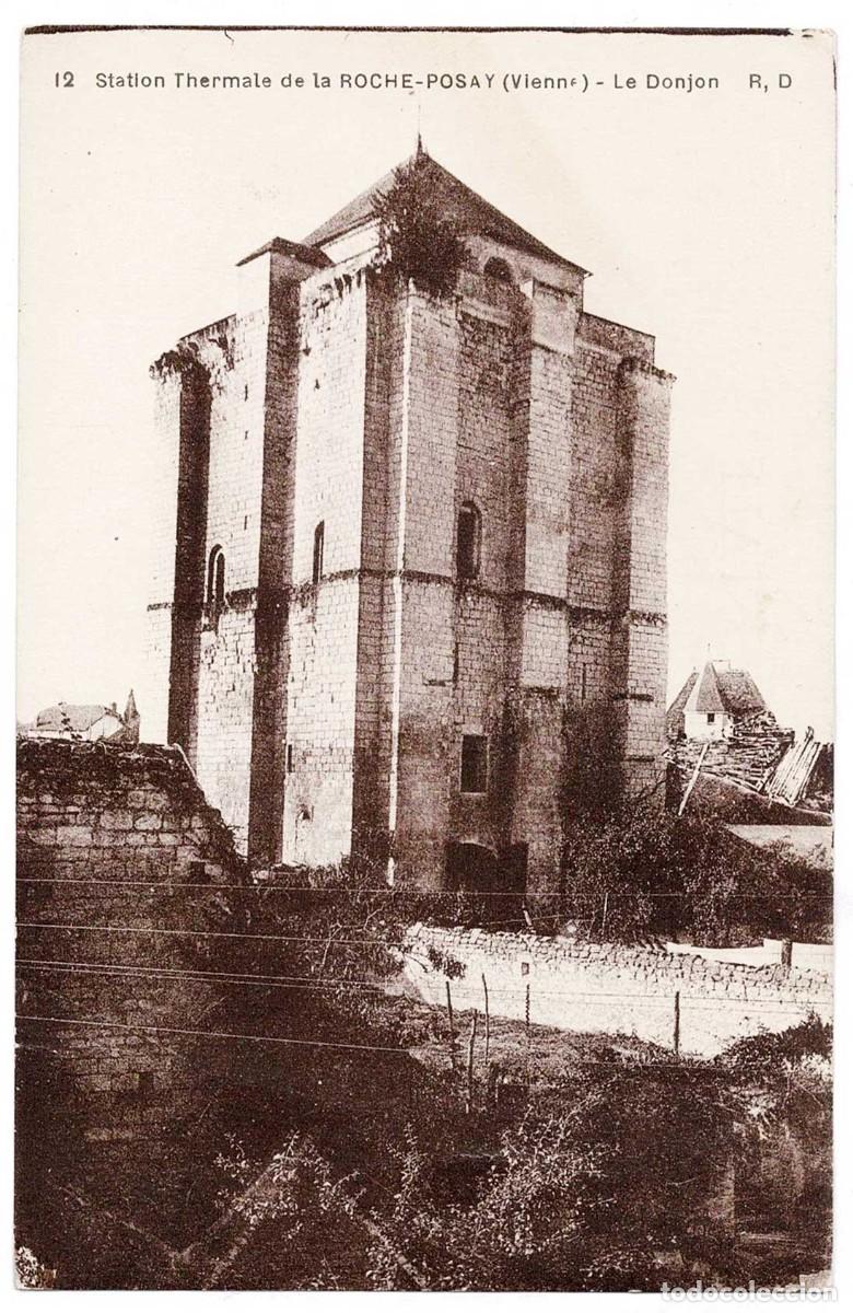 Postales: Postal Francia. Roche-Posay. Station Thermale. Le Donjon