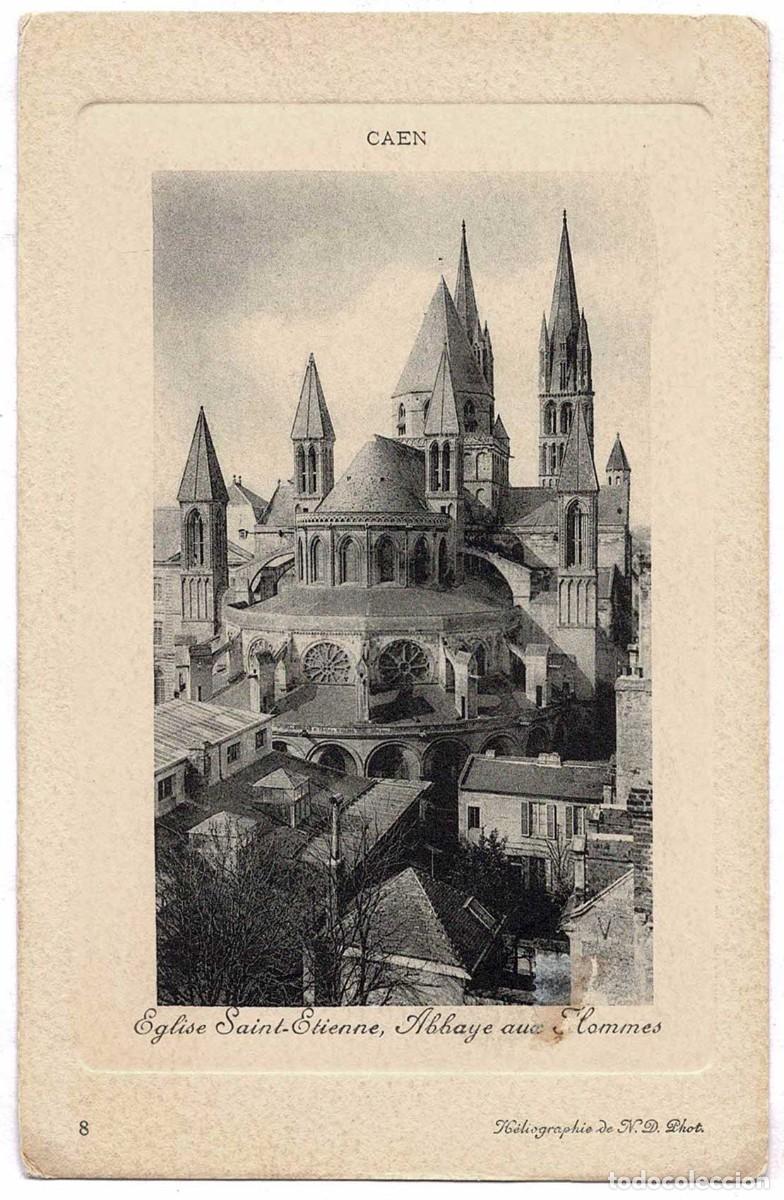 Postales: Postal Francia. Caen. Eglise Saint-Etienne, Abbaye aux Hommes