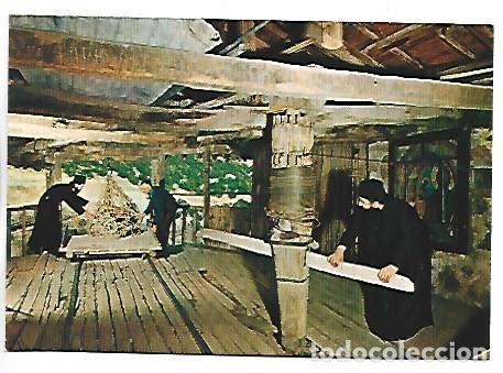 Postales: FROM THE LIFE OF MONKS.- METEORA / GRECIA