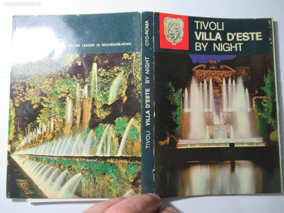 Postales: Bloc Tivoli (Italia) - 10 im&aacute;genes en acorde&oacute;n