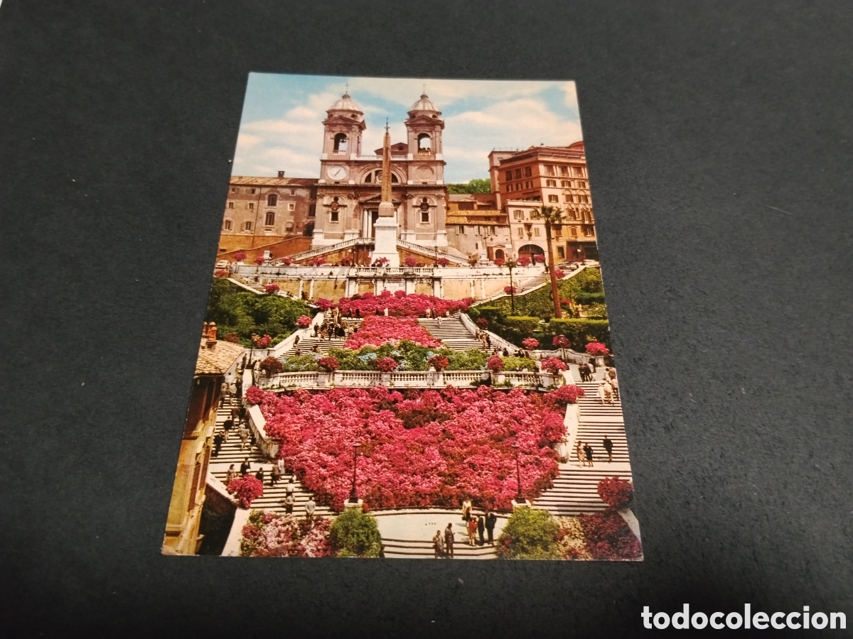 Postales: Postal Roma trinita del monti