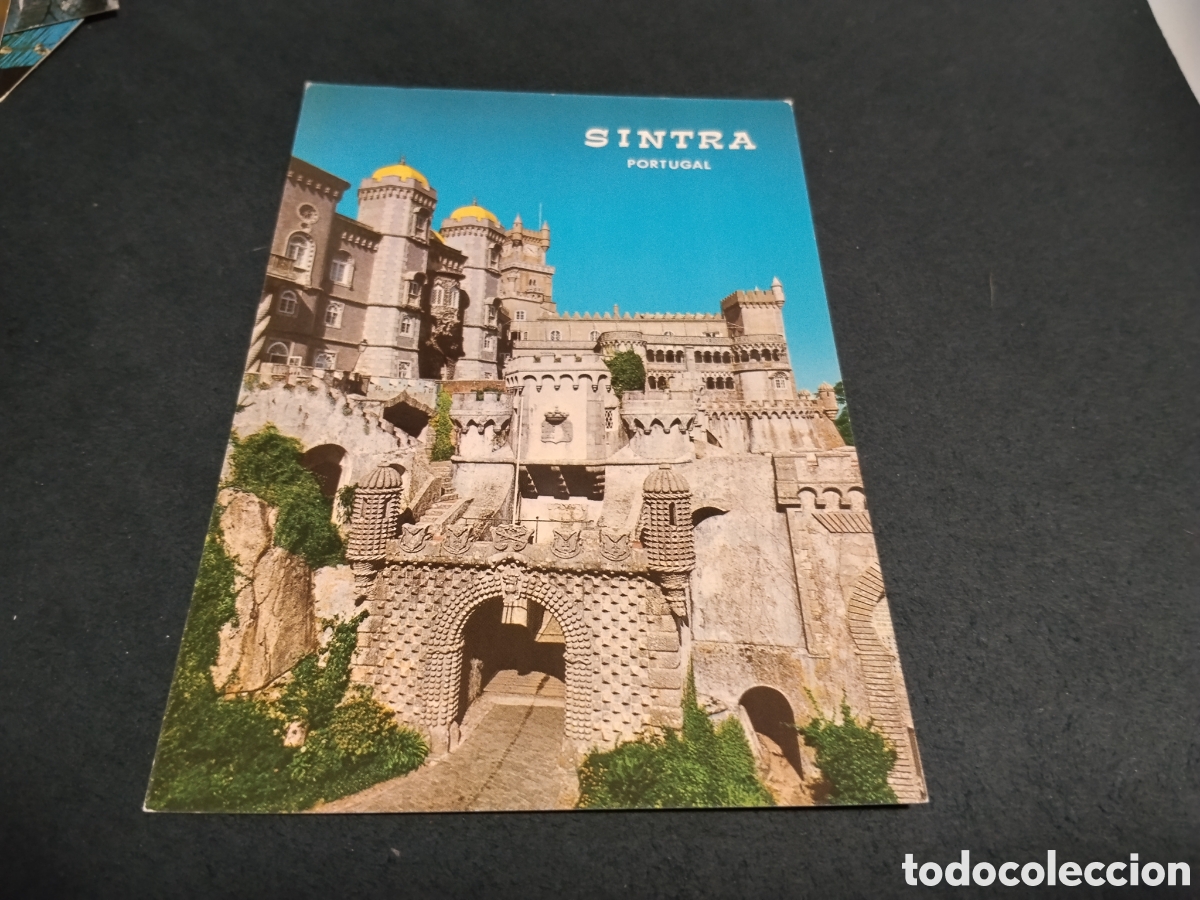 Postales: Postal Sintra Portugal castillo