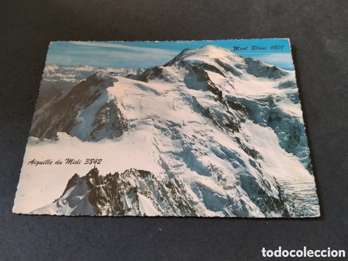 Postales: Postal monta&ntilde;a, Mont -Blanc