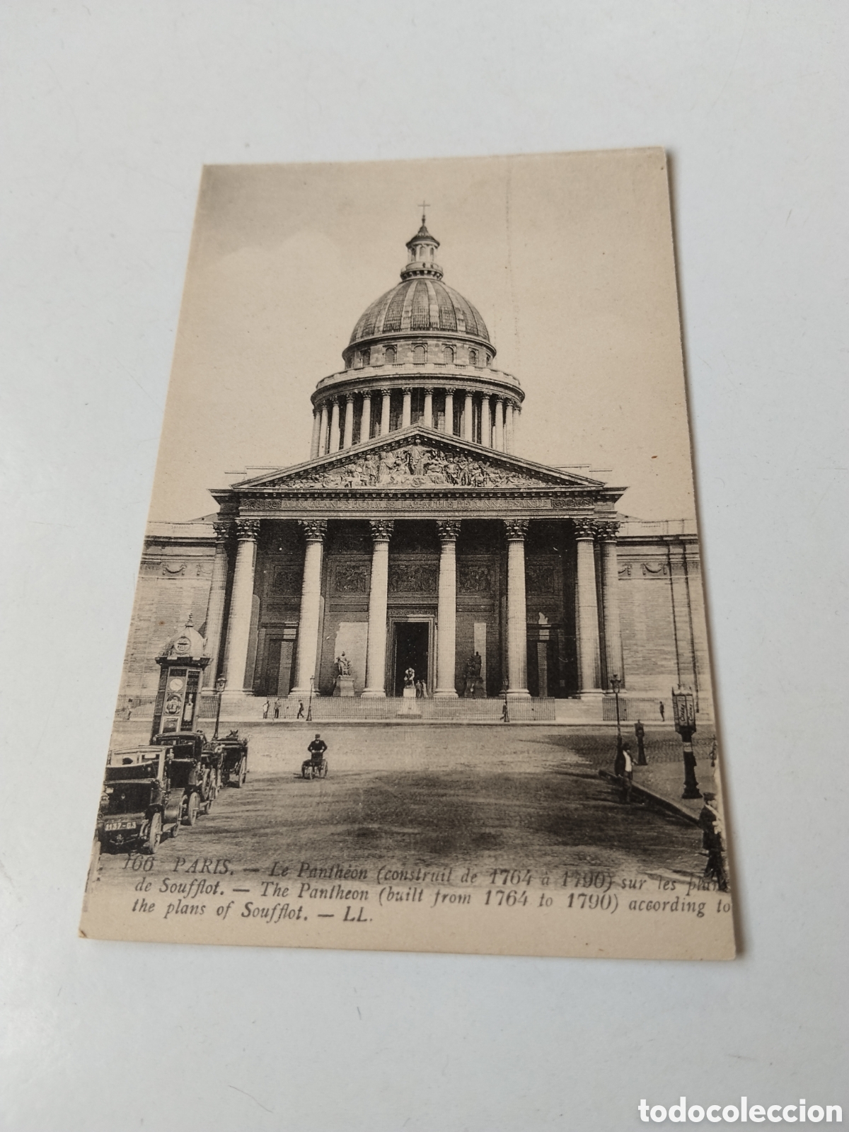 Postales: Postal antigua Paris el pante&oacute;n