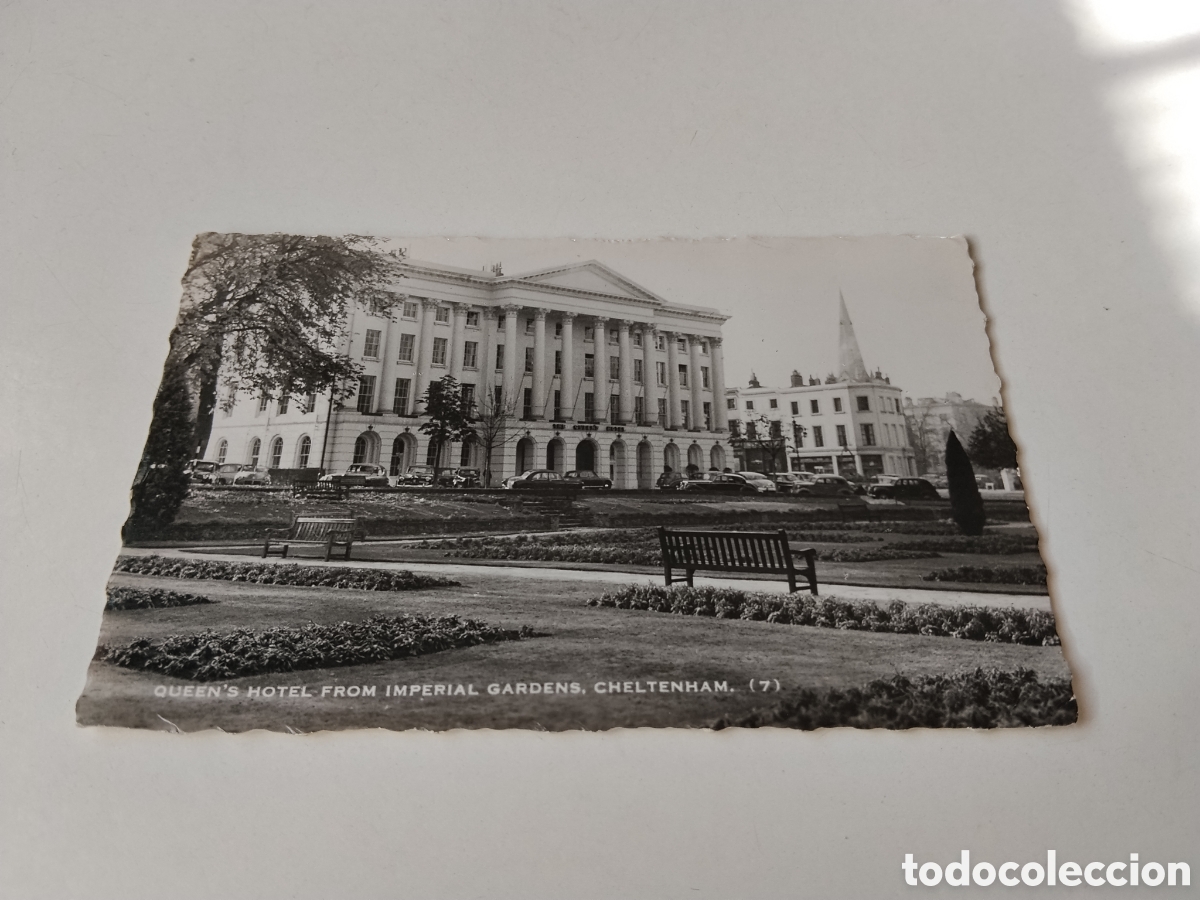 Postales: Postal Queen,s Hotel from imperial gardens,cheltenha