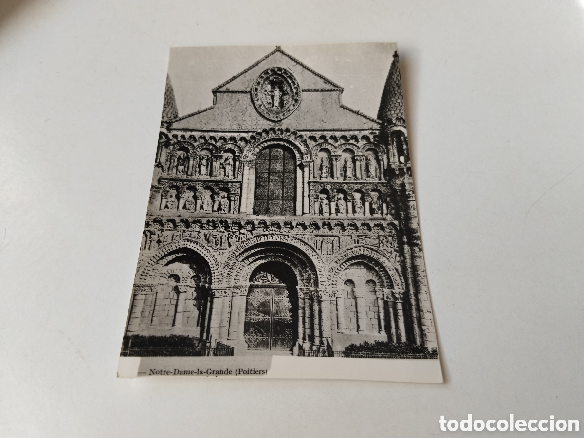 Postales: Fotograf&iacute;a antigua notre dame poitiers