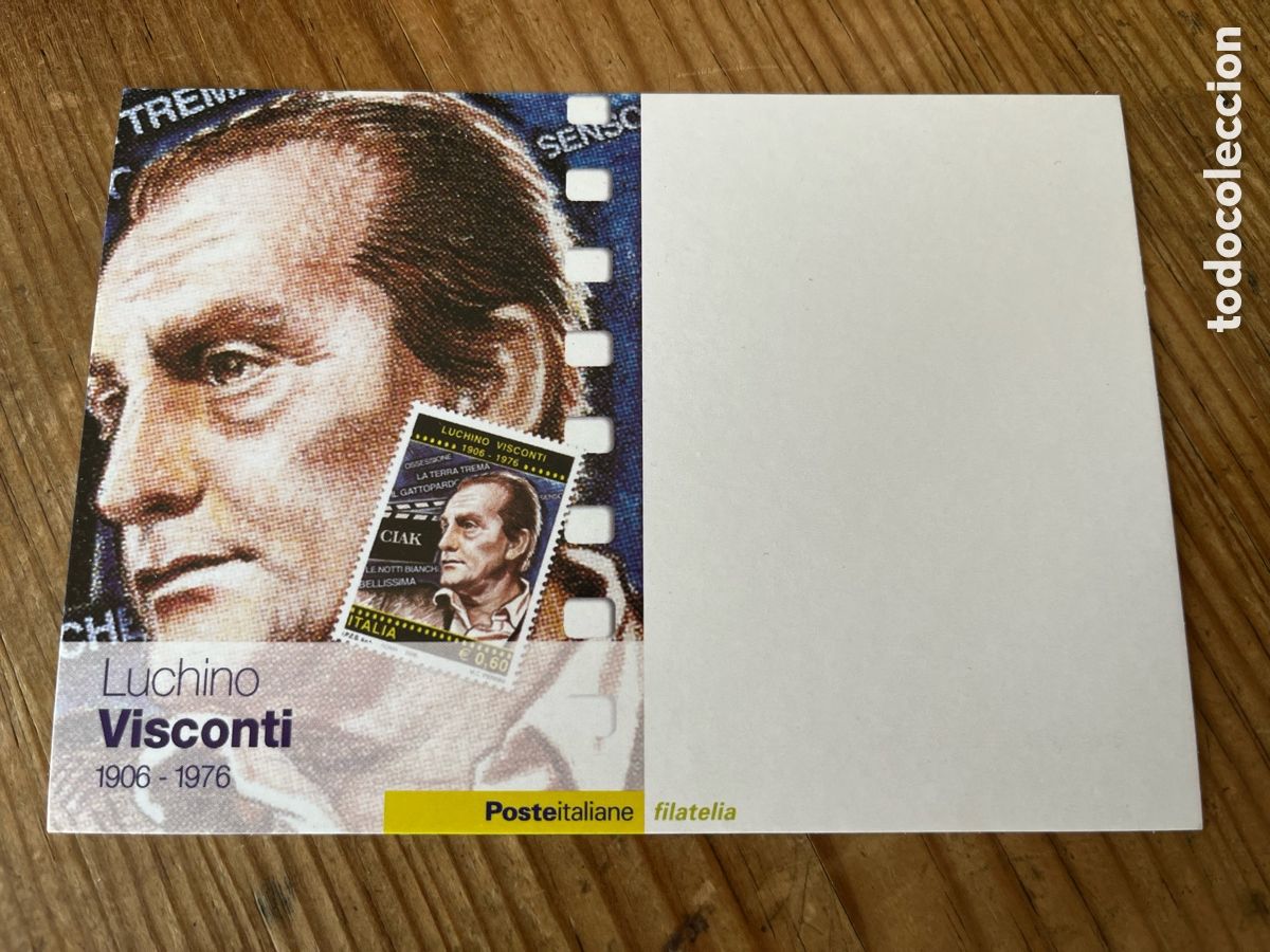 Postales: R32116 POSTAL ITALIANA ITALIA LUCHINO VISCONTI 1906 1976 CENTENARIO DELLA NASCITA