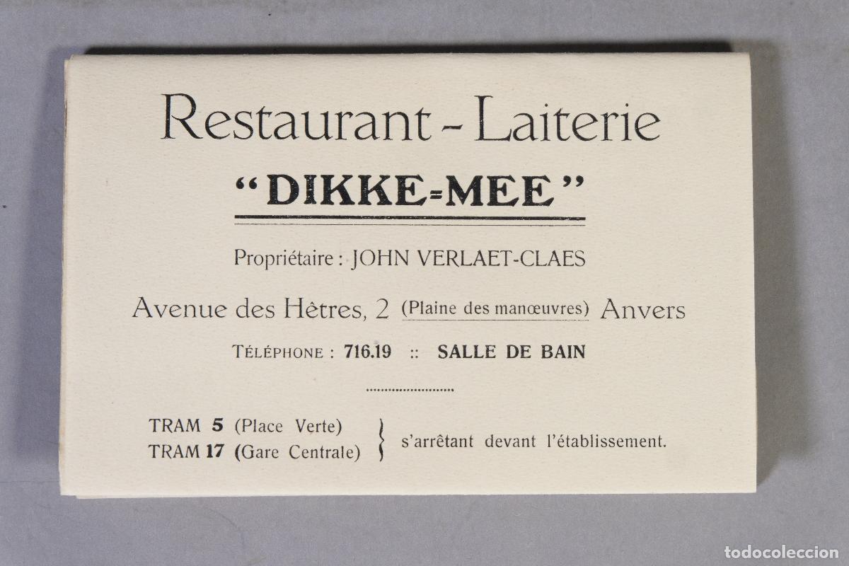Postales: 5 postales de: Restaurant-Laiterie Dikke-Mee - John Verlaet-Claes, s.a.