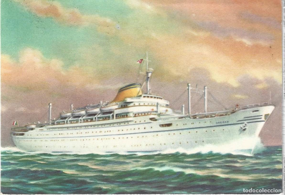 Postales: BARCO M/N &rdquo;AFRICA&rdquo; DISL. 14.175 TONN. - &rdquo;LLOYD TRIESTINO&rdquo;, TRIESTE - LA EDITORIALE LIBRARIA