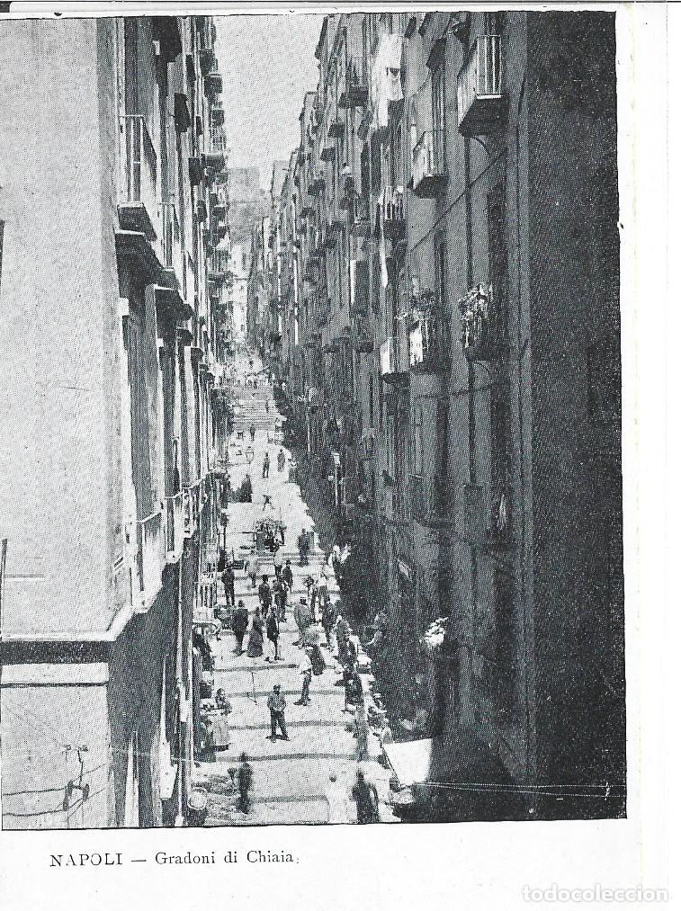 Postales: N&Aacute;POLES (ITALIA) - GRADONI DE CHIAIA