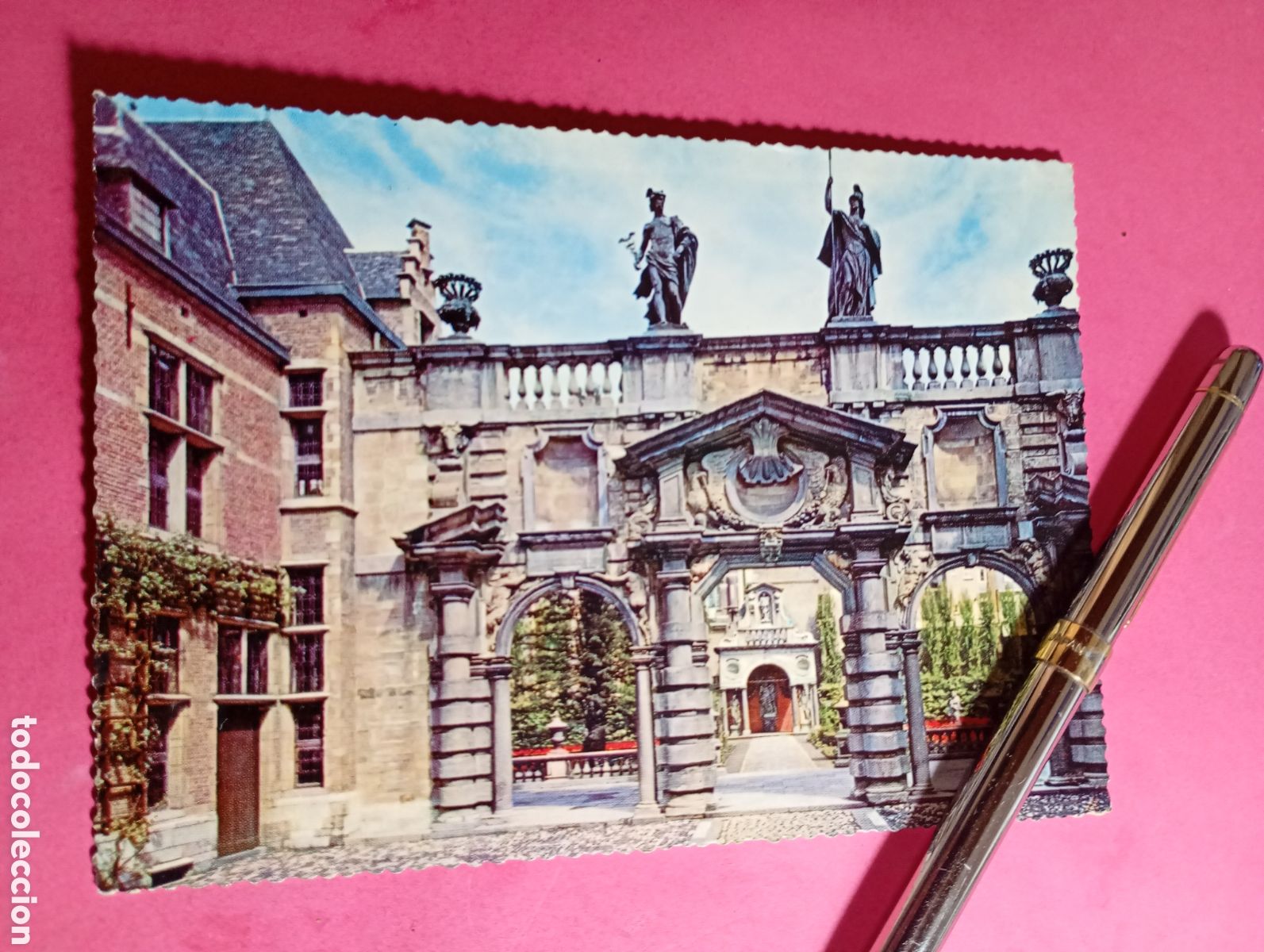 Postcards: ANTWERP AMBERES HOLANDA NL. ''CASA DE RUBENS'' COLOR CIRCULADA detalles en fotos