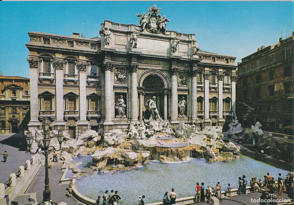 Postales: ITALIA, ROMA, FONTANA DEI TREVI - EDIZIONI VERDESI 246 - S/C