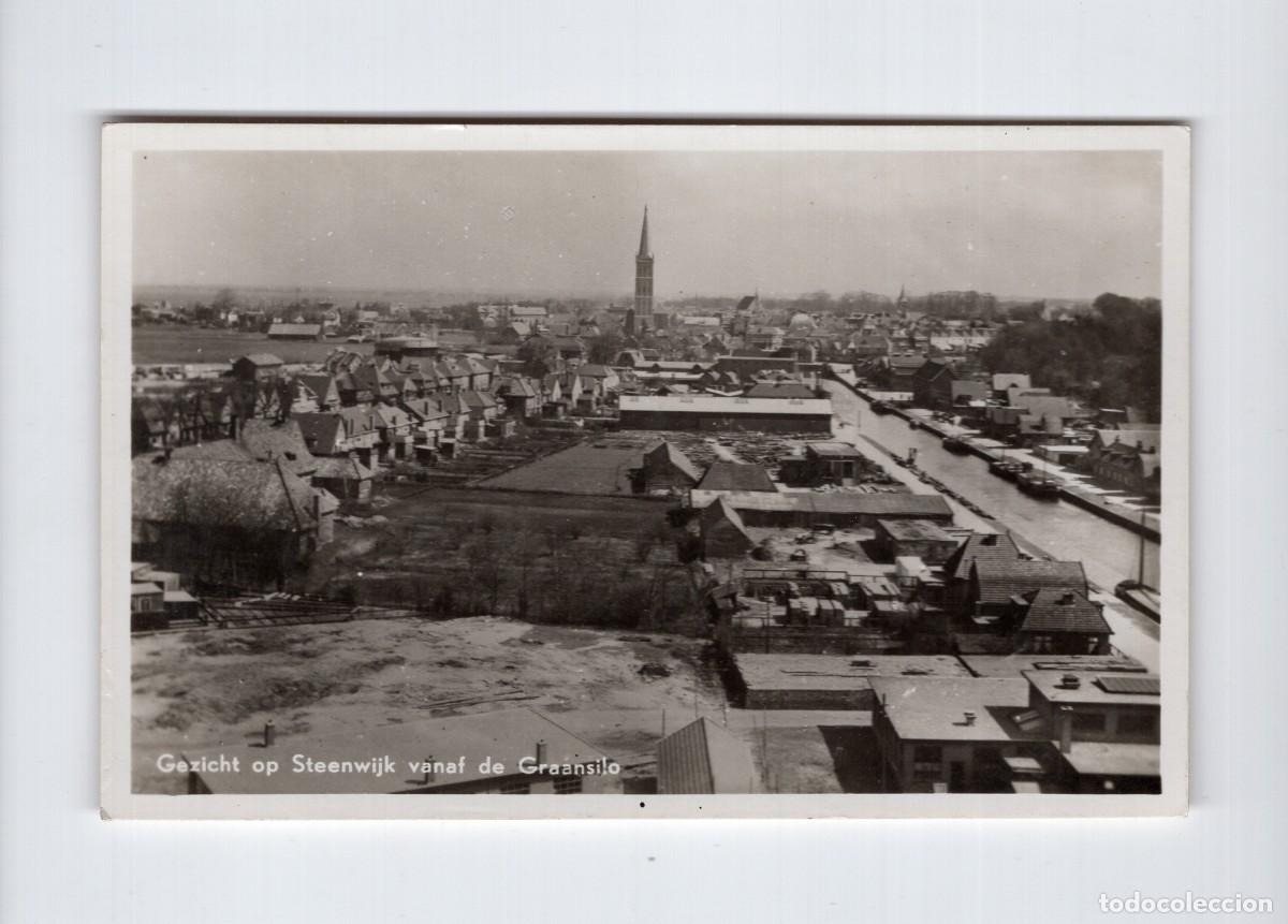 Postales: Gezicht op Steenwijk vanaf de Graansilo (Holanda)