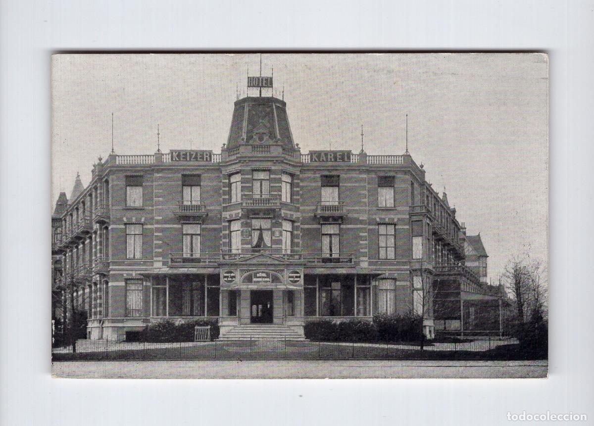Postales: Nijmegen Hotel Keizer Karel (Holanda). Postal principios siglo XX (1905 / 1915)