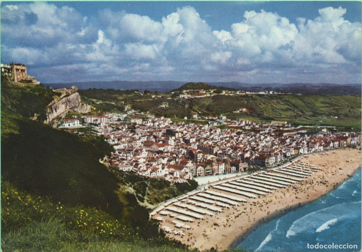 Postales: N&ordm; 495-NAZARE. Portugal. Vista general. Sin circular. ED. COLEC&Ccedil;AO A. PASSAPORTE