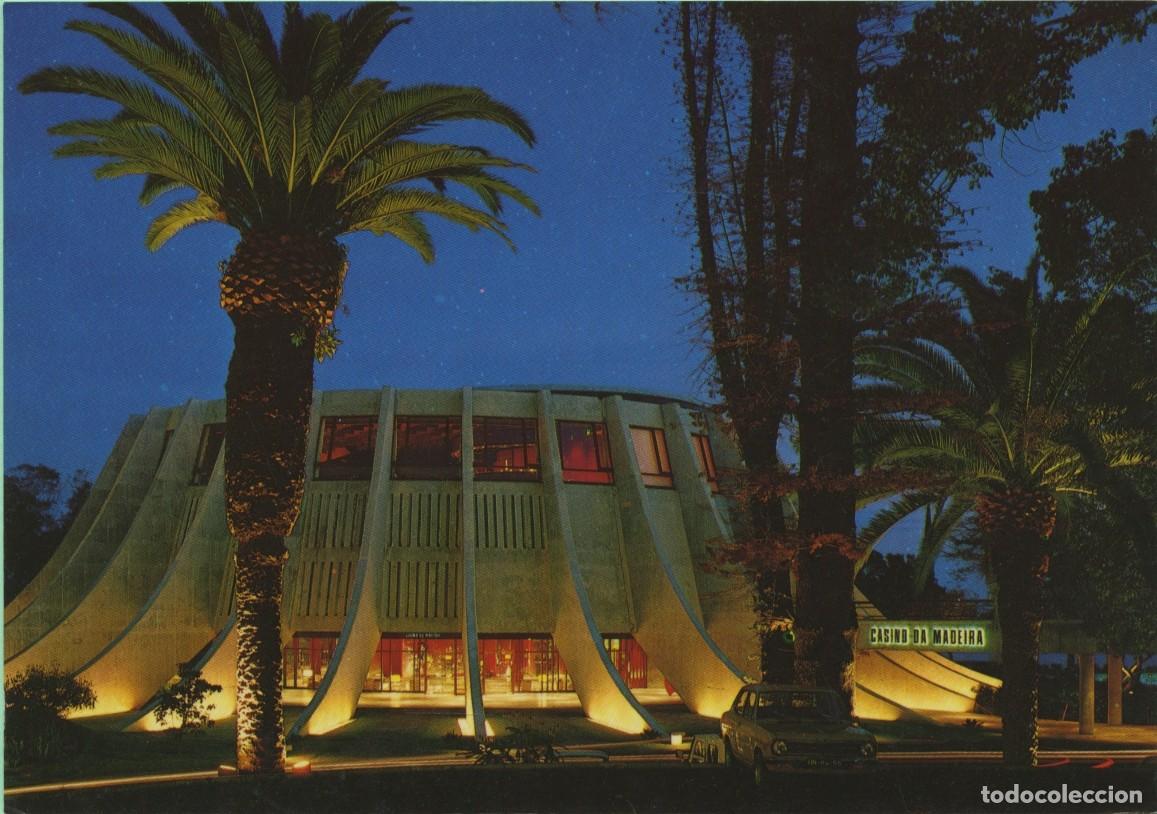 Postales: N&ordm; MD-517-FUNCHAL. Madeira. Casino. Sin circular. ED. HANS HUBER KG