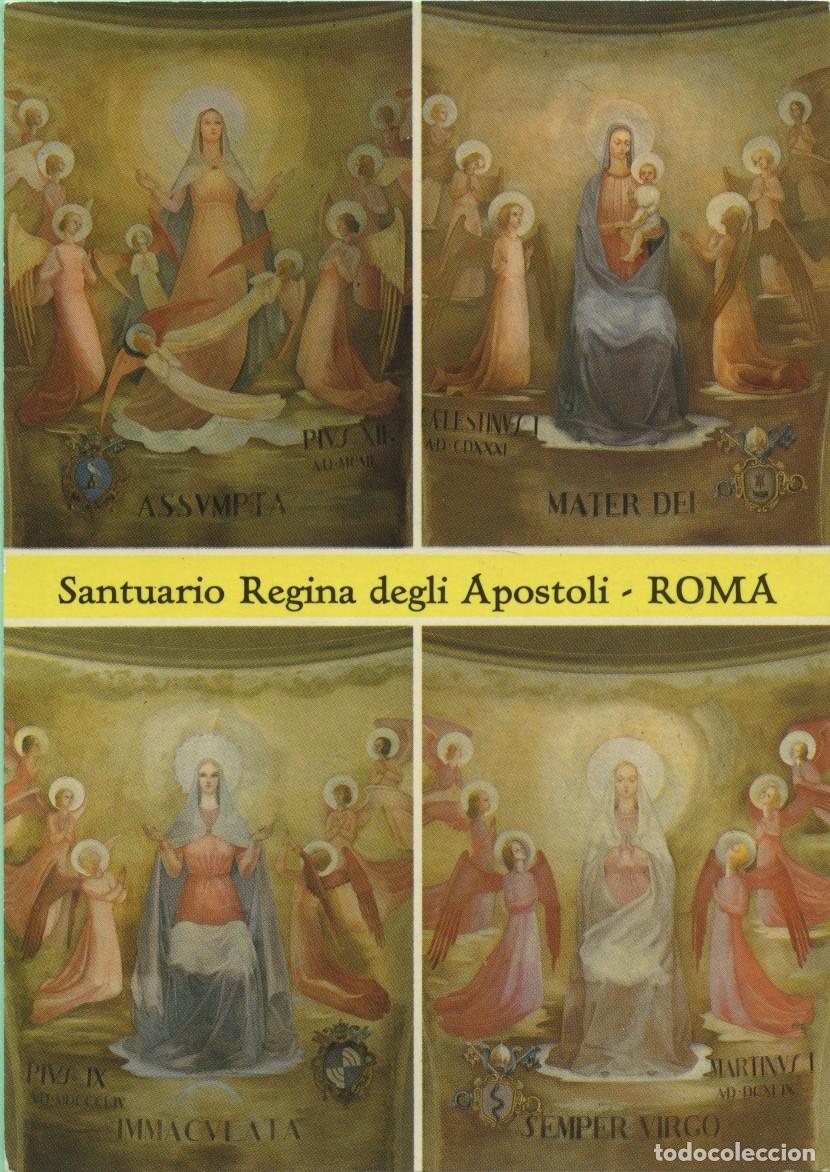 Postales: N&ordm; 1364786-ROMA. Italia. Santuario Regina degli apostoli. Sin circular. ED. MARCONI
