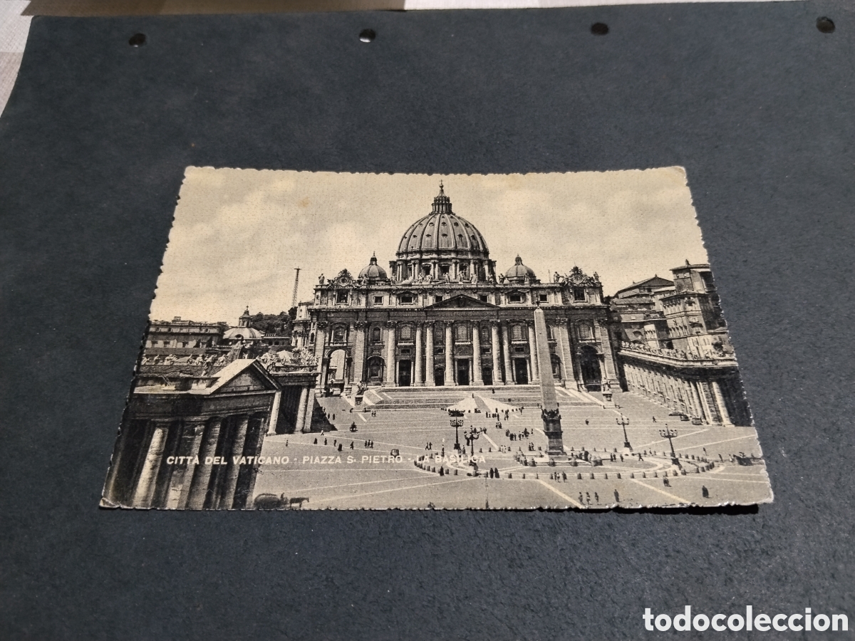 Postales: Postal Vaticano plaza san pedro