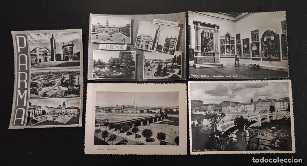 Postales: LOTE DE 5 POSTALES ANTIGUAS DE PARMA, ITALIA