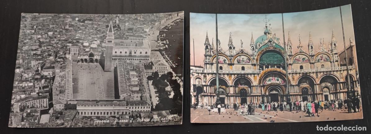 Postales: LOTE DE 2 POSTALES ANTIGUAS DE VENEZIA, ITALIA