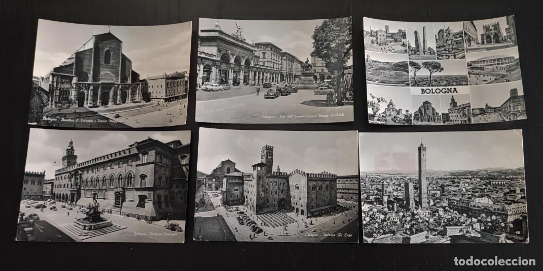 Postales: LOTE DE 6 POSTALES ANTIGUAS DE BOLOGNA, ITALIA, BOLONIA