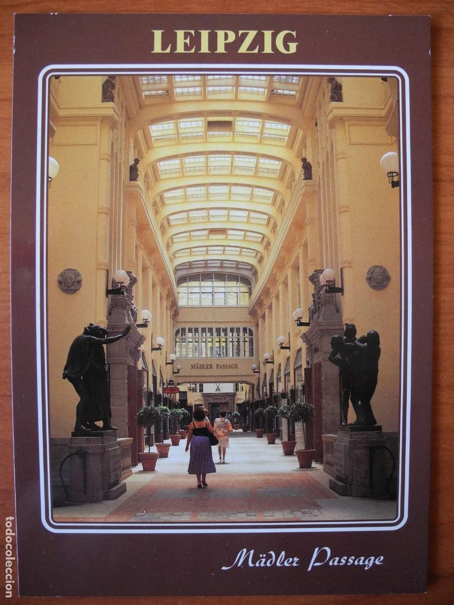 Postales: Leipzig. Madler Passage. Nueva