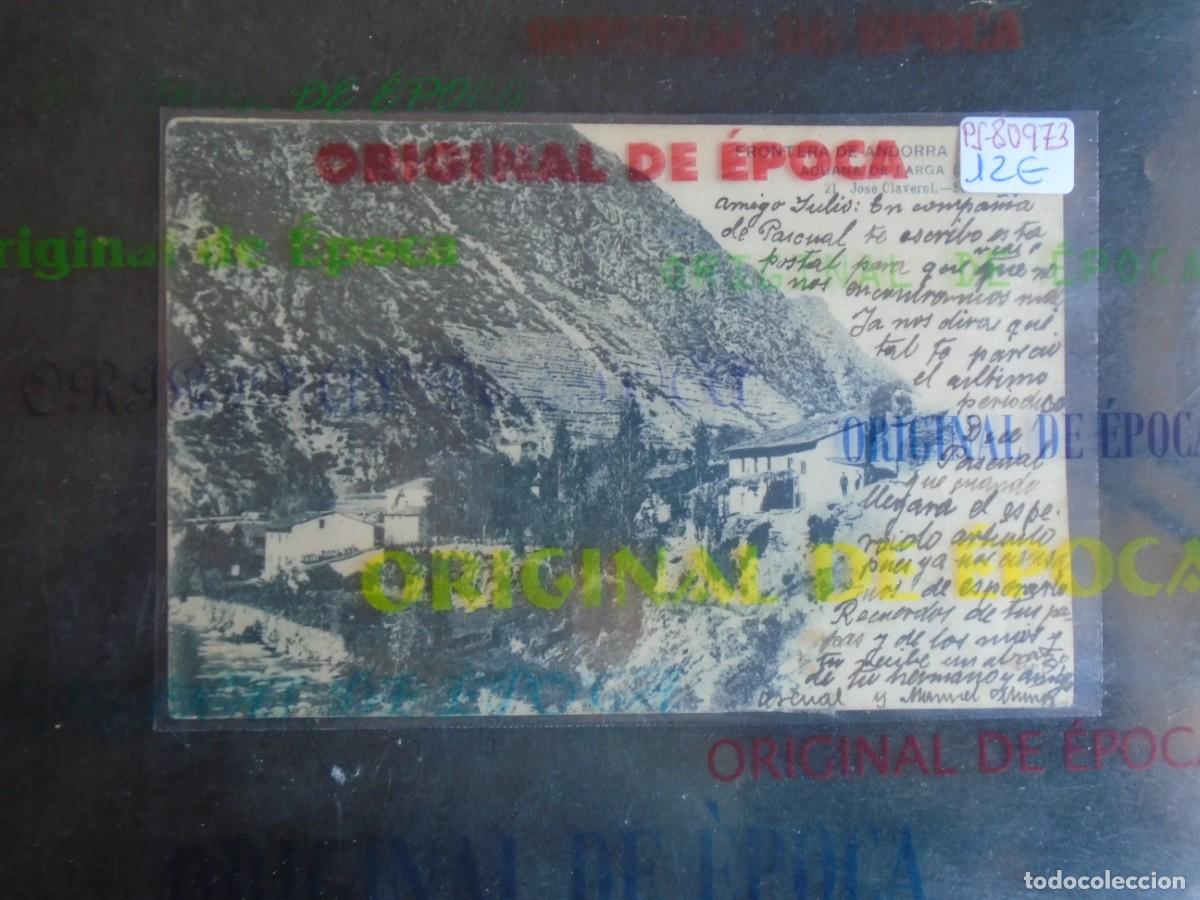 Postales: (PS-80973)POSTAL DE ANDORRA-ADUANA DE FARGA DE MOLES.JOSE CLAVEROL
